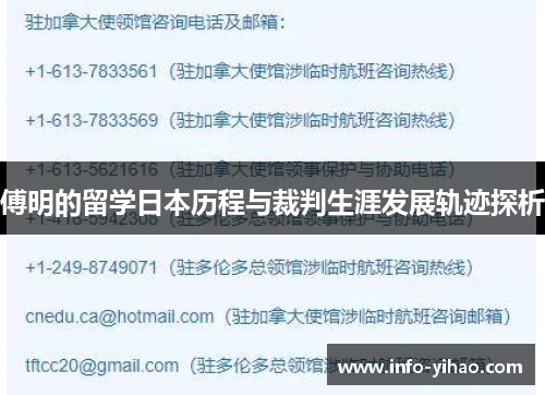 傅明的留学日本历程与裁判生涯发展轨迹探析