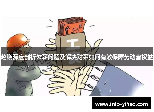 赵鹏深度剖析欠薪问题及解决对策如何有效保障劳动者权益